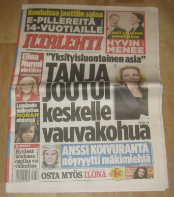 Ilta lehti -lehtiä