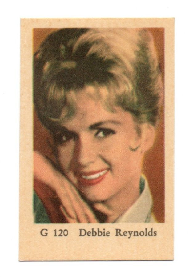 Purkkakuva G n:o 120 DEBBIE REYNOLDS  Purukumikuva