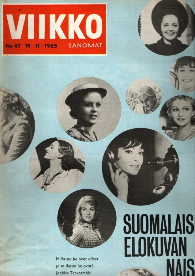 Viikko Sanomat n:o 47 1965 Meidän mainiot naisemme. Lasse.