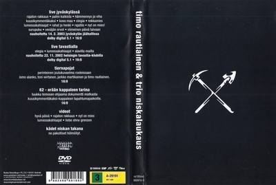 Timo Rautiainen & Trio Niskalaukaus (DVD) MINT!!