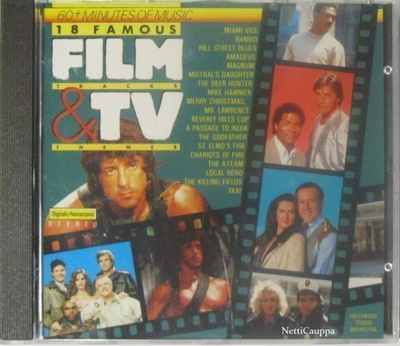 The Hollywood Studio Orchestra•18 Famous Film & TV Themes CD