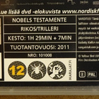 dvd, Liza Marklund - Nobelin testamentti [jännitys] - pikkukuva 4