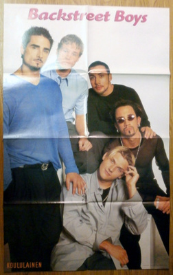 Backstreet Boys - David Beckham juliste