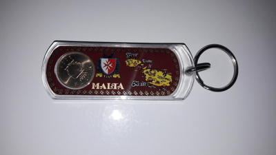Malta 1c v. 2004 (Lucky Cent -avaimenperässä)