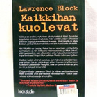 Kaikkihan kuolevat - Lawrence Block 1.p - pikkukuva 2