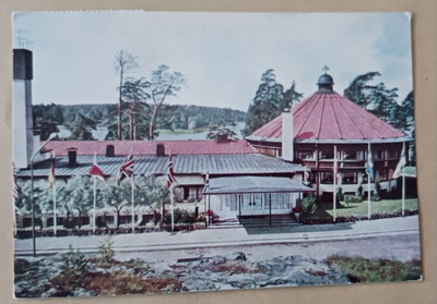 Helsinki, Kalastajatorppa, liput, väripk (Norsu) p. 1975