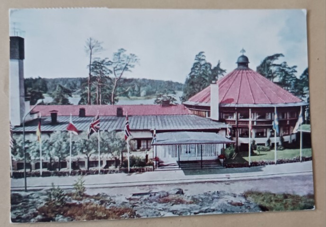 Helsinki, Kalastajatorppa, liput, väripk (Norsu) p. 1975
