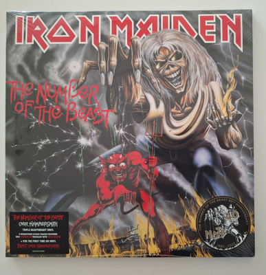 Iron Maiden The Number Of The Beast /Hammersmith 3 * LP UUSI