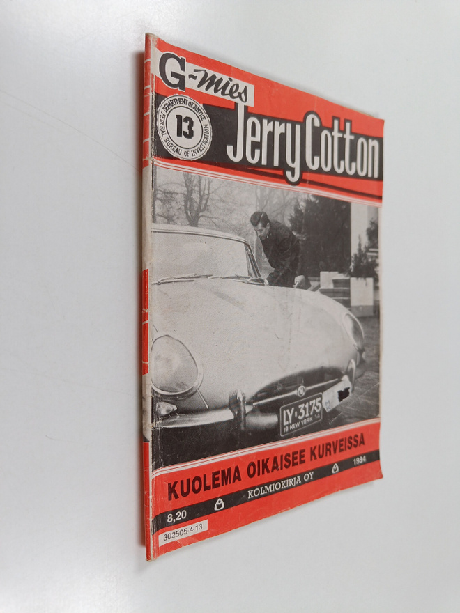 Jerry Cotton 13/1984 : Kuolema oikaisee kurveissa