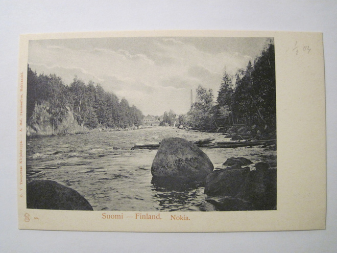 VANHA Postikortti Nokia HUIPPUKUNTO ennen-1905