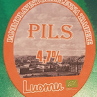 PLEVNA LUOMU PILS 4,7 % OLUT LASINALUNEN TAMPERE - pikkukuva 1