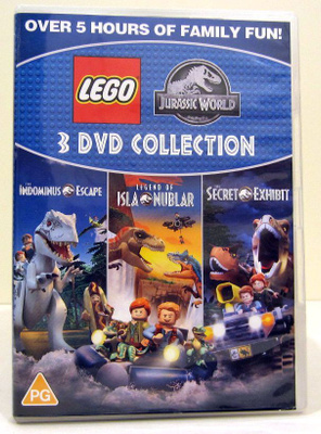 Lego Jurassic world tv-sarja + kaksi mini tv-sarjaa