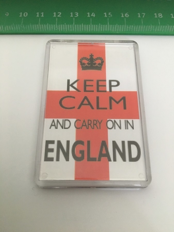 matkamuisto jääkaappimagneetti ENGLAND