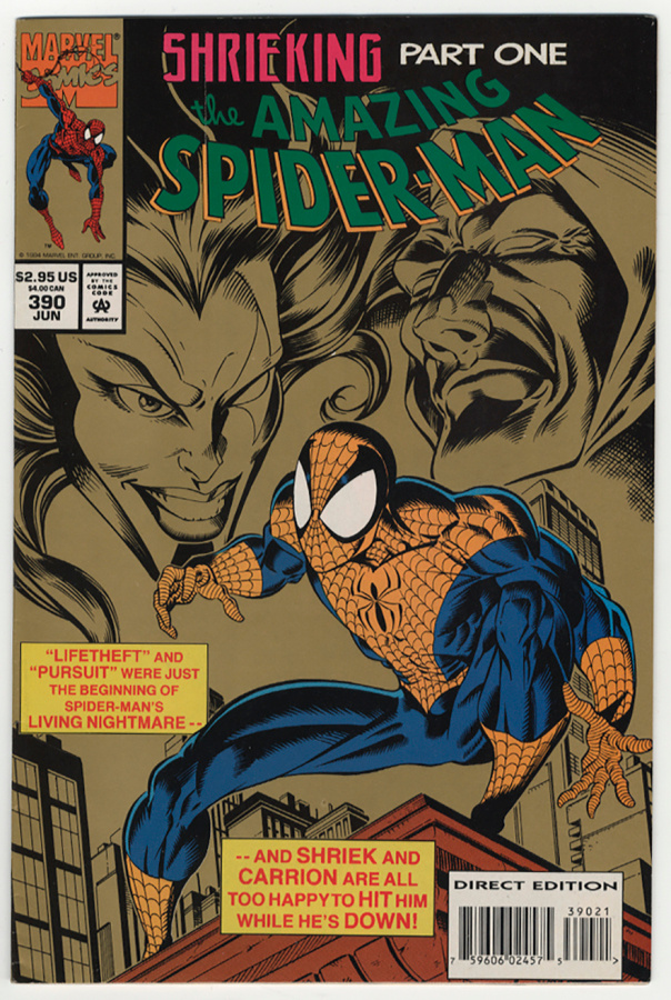 The Amazing Spider-Man #390 (Marvel, June 1994)