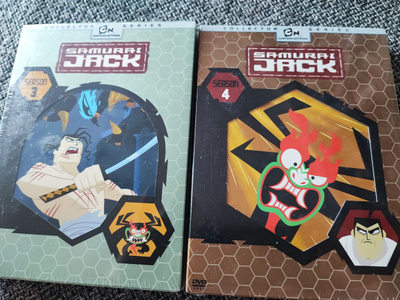 Samurai Jack kaudet 3-4 UUSI