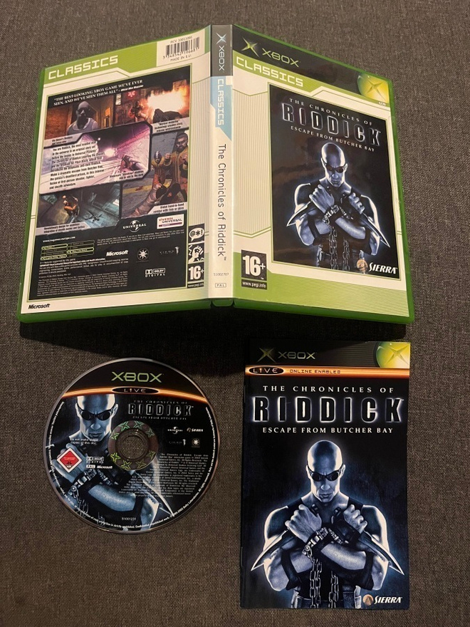 Chronicles Of Riddick - Escape From Butcher Bay XBOX