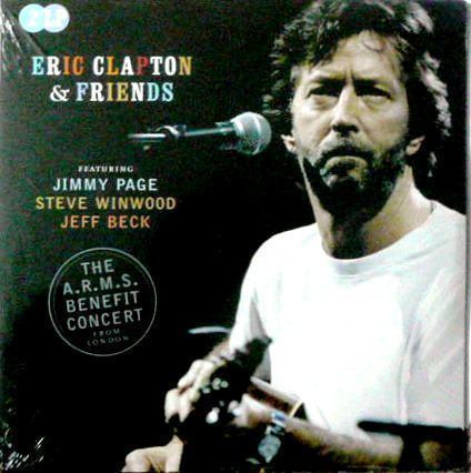 ERIC CLAPTON & Friends; The A.R.M.S. benefit concert 2Lps