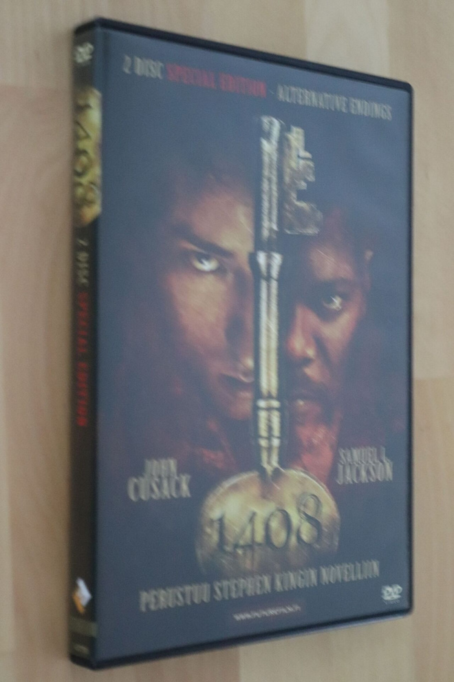 2DVD 1408 ( 2007 John Cusack Samuel L. Jackson)
