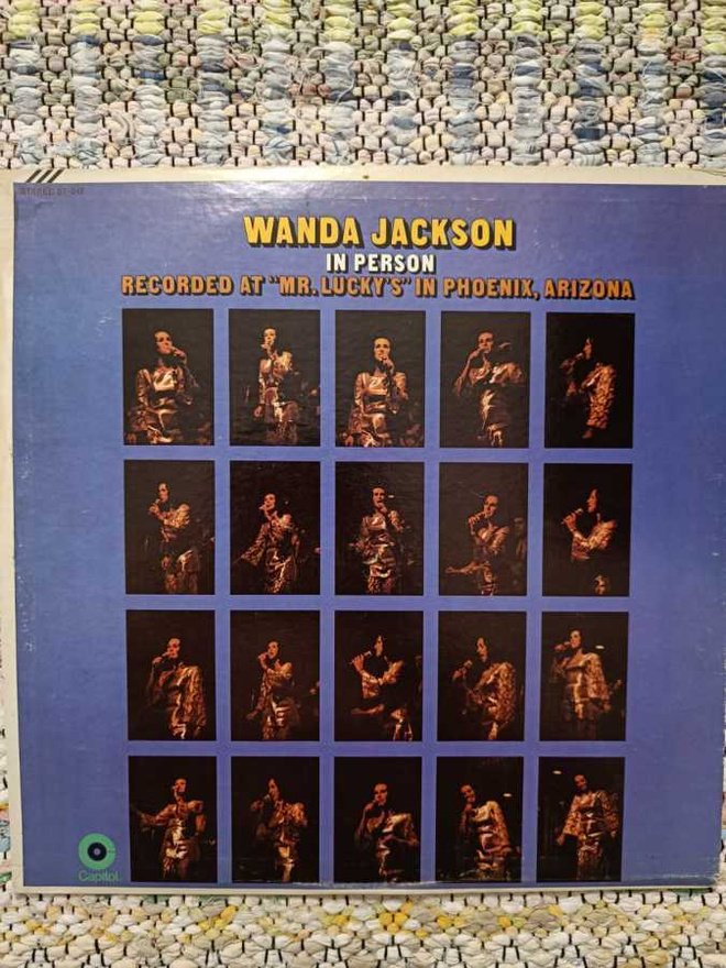 WANDA JACKSON - Live At "Mr Lucky's" In Phoenix, Arizona LP