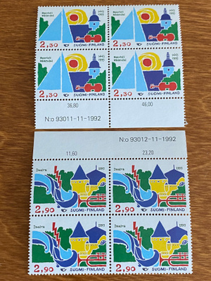 POHJOLA 1993 PARI NELIÖT NUMERO MARGINAALILLA**