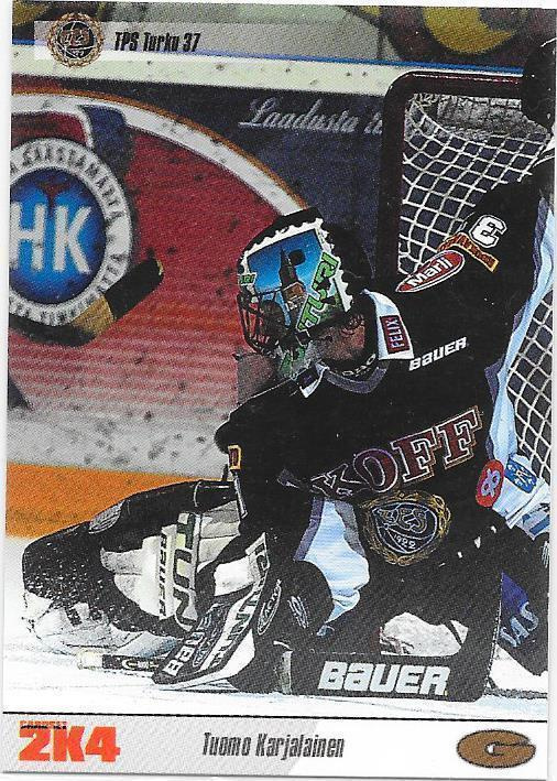 2003-04 CardSet #156 Tuomo Karjalainen TPS MV
