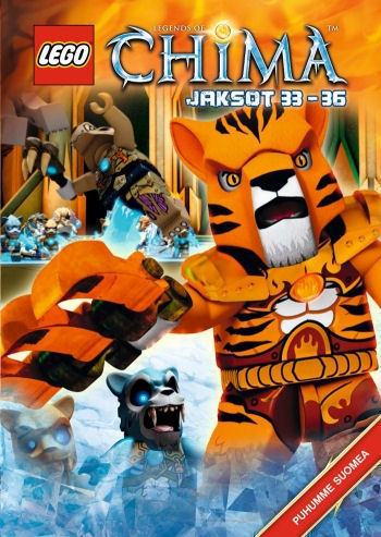 Lego Chima Jaksot 33-36 dvd