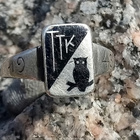 Sotaaikainen sormus Vuodelta 1943 Hopeinen. - pikkukuva 4