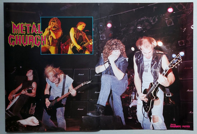 Metal Church / Magnum : Posteri vuodelta 1987