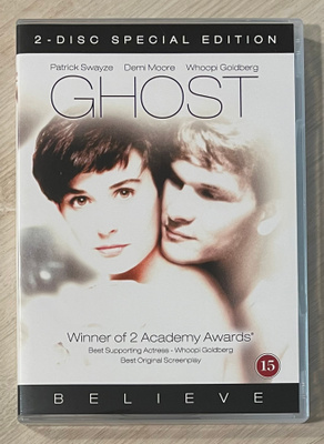 GHOST – näkymätön rakkaus (2DVD) Demi Moore & Patrick Swayze