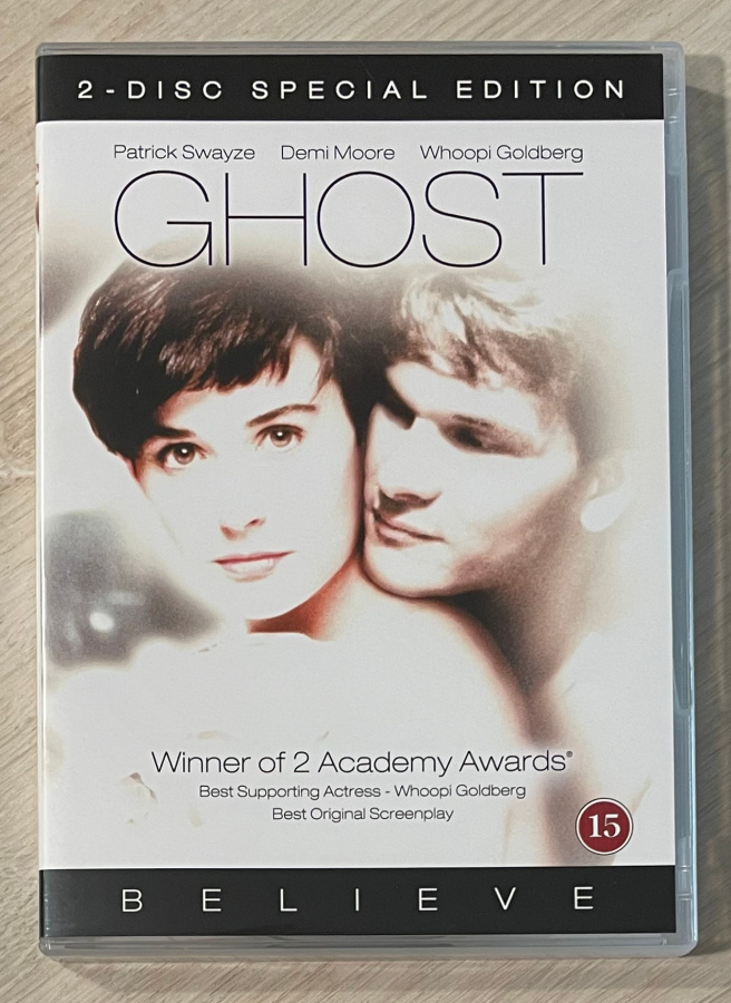 GHOST – näkymätön rakkaus (2DVD) Demi Moore & Patrick Swayze