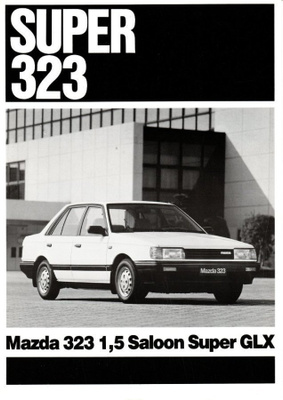 Mazda 323 Super GLX -esite, 1987