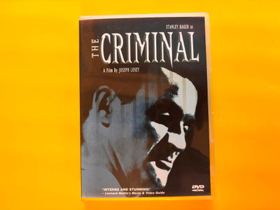 The Criminal A Film By Joseph Losey DVD