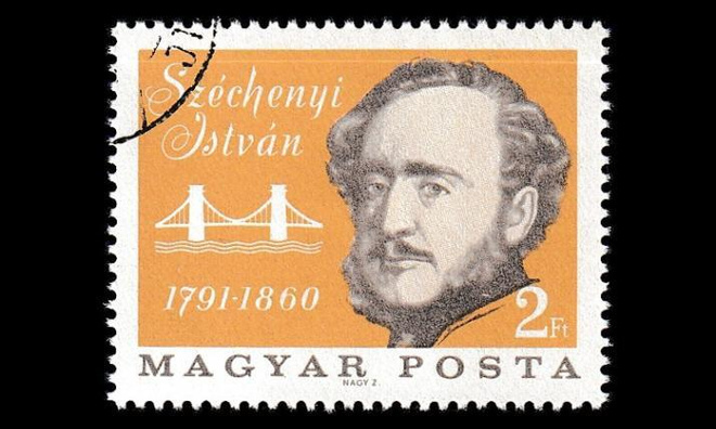 Unkari 2238 o Valtionuudistaja István Széchenyi (1966)