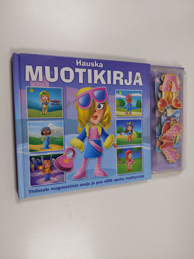 Hauska muotikirja : yhdistele magneettisia asuja ja pue n...
