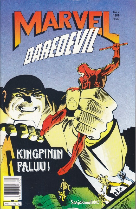 Marvel 2/1989 Frank Miller: Daredevil: Kingpinin on kuoltava