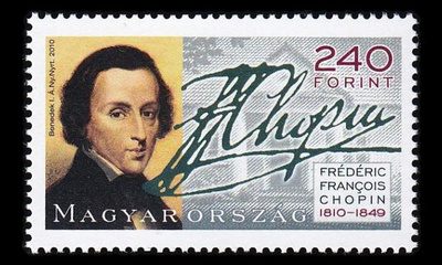 Unkari 5480 ** Säveltäjä Frédéric Chopin (2010)