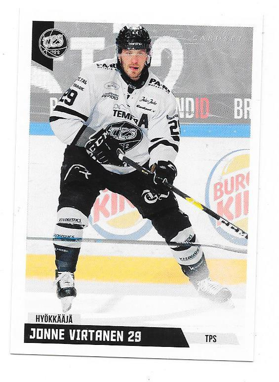 2019-20 CardSet #164 Jonne Virtanen TPS