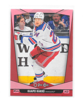2024-25 O-Pee-Chee Red #302 Kaapo Kakko