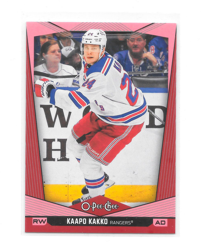 2024-25 O-Pee-Chee Red #302 Kaapo Kakko