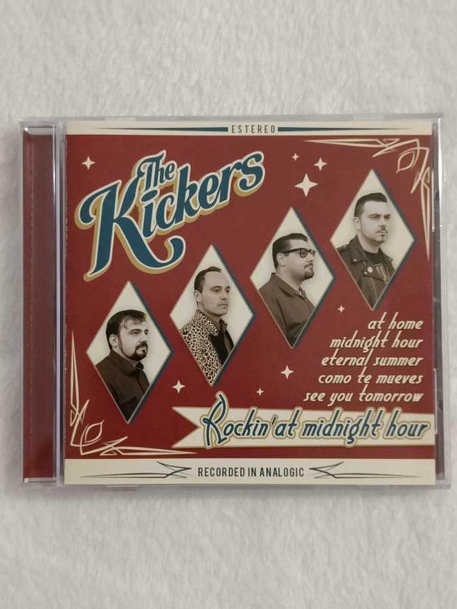 THE KICKERS - ROCKIN' AT MIDNIGHT HOUR CD-EP ERITTÄIN RARE