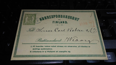 M-66 EK Tavastehus - Wiborg 1873 26/10