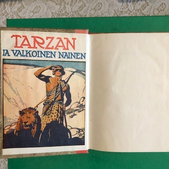 Burroughs: Tarzan ja valkoinen nainen. 1944.