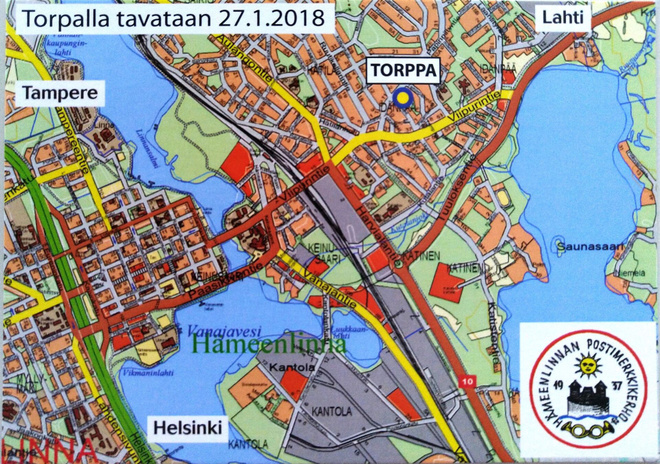 kortti ** Hämeenlinna vapaa-ajan viettoa - erilaisia