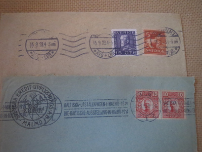 Ruotsi: kaksi postilähetystä