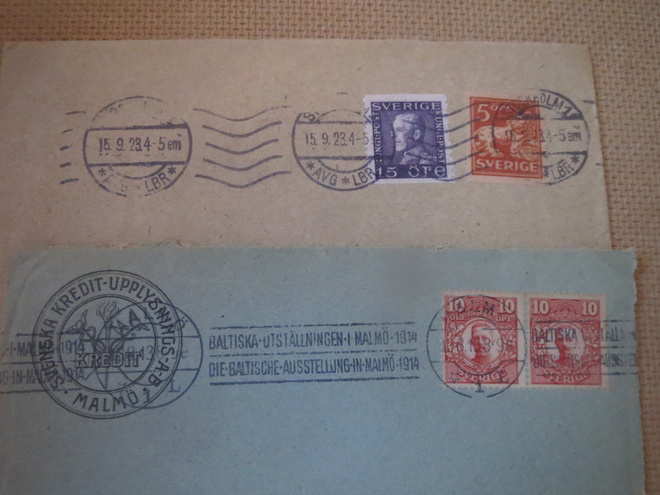 Ruotsi: kaksi postilähetystä
