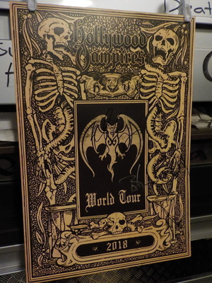 HOLLYWOOD VAMPIRES TOUR 2018 JULISTE NIMMAREIL VERY RARE !!