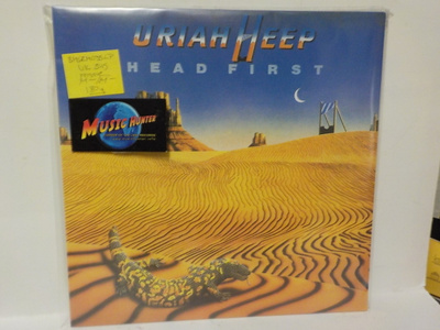 URIAH HEEP - HEAD FIRST M-/M- UK 2015 REISSUE LP