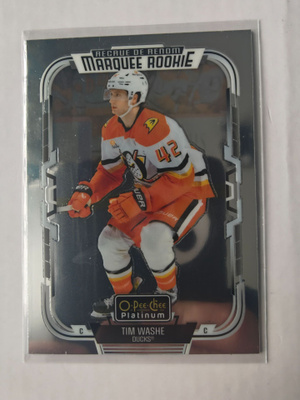 Tim Washe 2025-26 OPC Platinum Marquee Rookie