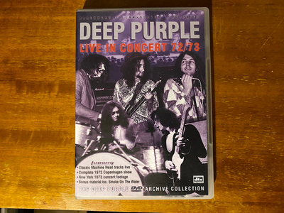 Deep Purple Live in Concert 1972/73 DVD