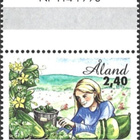 Åland 1998 Maatalous 2,40 mk välilöpari numero ** LaPe 135 - pikkukuva 1